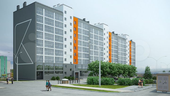 1-к. квартира, 33,8 м², 9/9 эт.
