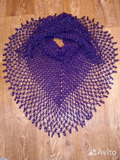 Шаль ручной работы