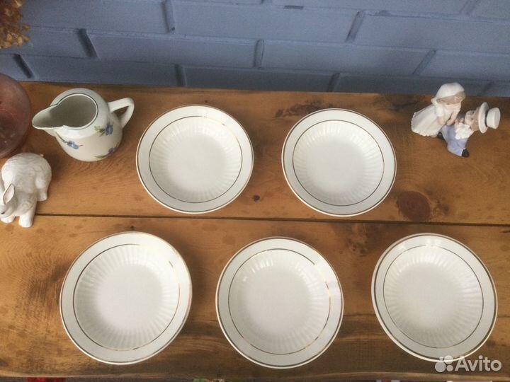 Тарелки конаково зик винтаж 1960 е