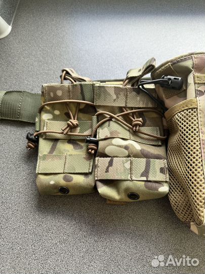 Тактический пояс с подсумками