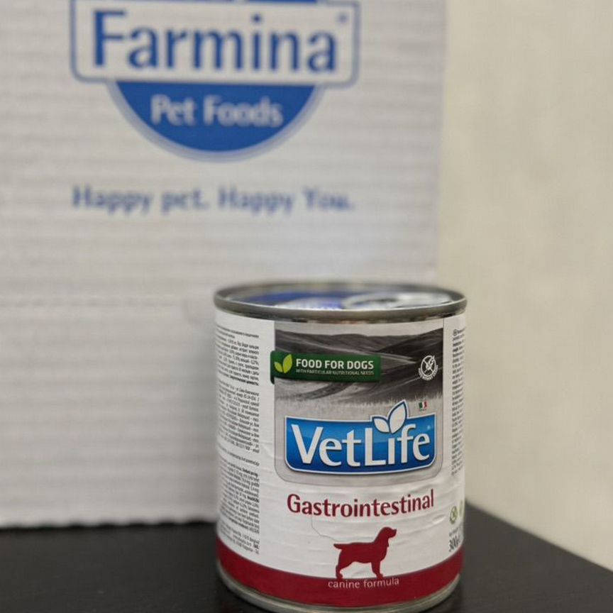 Farmina VetLife gastrointestinal паштет для собак