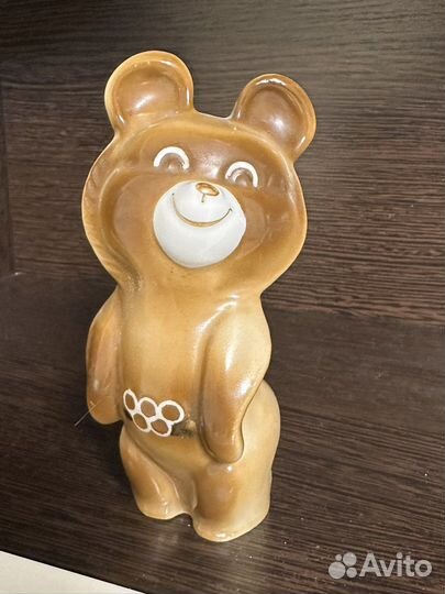 Олимпийский мишка Барановка фарфор СССР