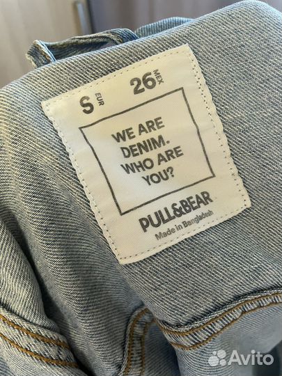 Джинсовка 42 размер (s) pull&bear