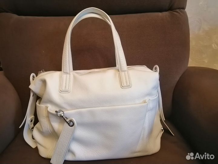 Сумка женская белая