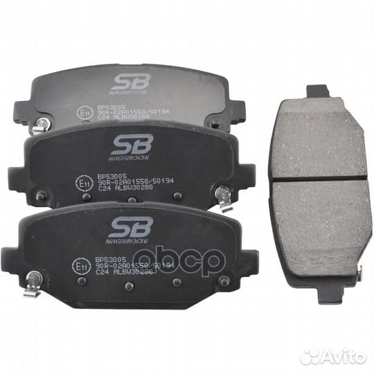 Колодки дисковые chrysler Town&Country 3.6 13