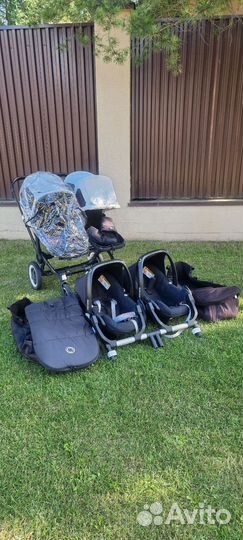 Коляска для двойни bugaboo donkey twin 2