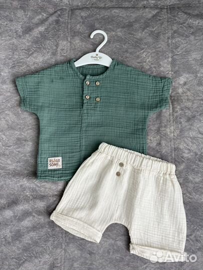 Муслиновый костюм детский