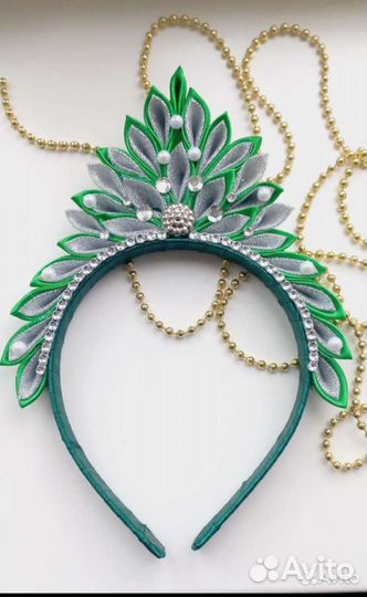 Ободок Елочка заколка Елка