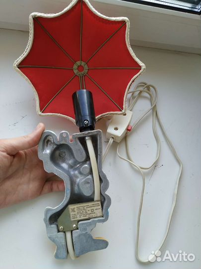 Бра светильник ночник утёнок Дональд Дак СССР 90е