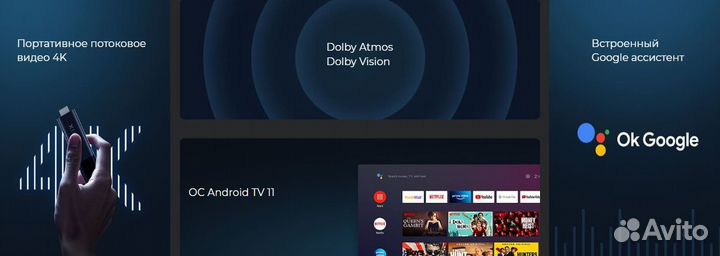 Тв приставка Xiaomi Mi TV Stick 4K (EU)