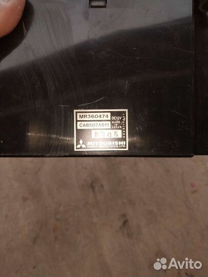 Блок управления климат контролем мицубиси каризма