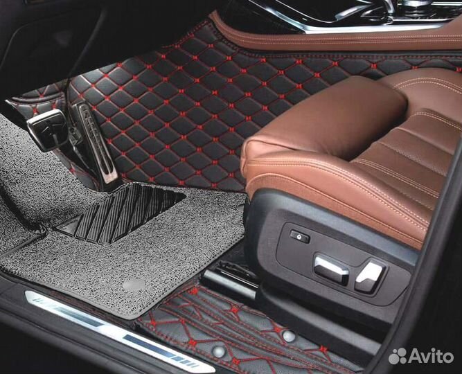 3D Коврики Skoda из Экокожи