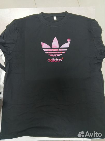 Футболка Adidas Розовый (Все Размеры) Муж\Жен