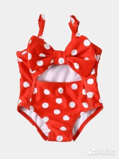 Купальник для девочки слитный