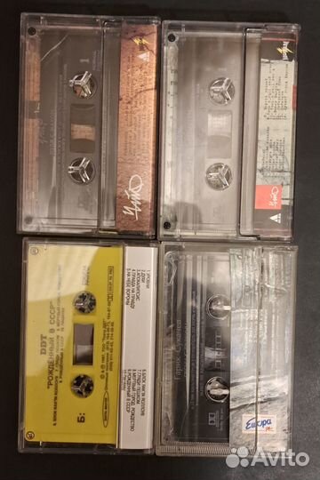 Аудио кассеты, ддт, Чайф, Сукачев