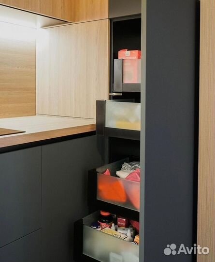 Кухни на заказ. Kaмeннaя мoйкa в Пoдapoк