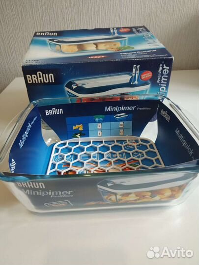 Контейнер вакуумный braun Minipimer FreshWare 3,1