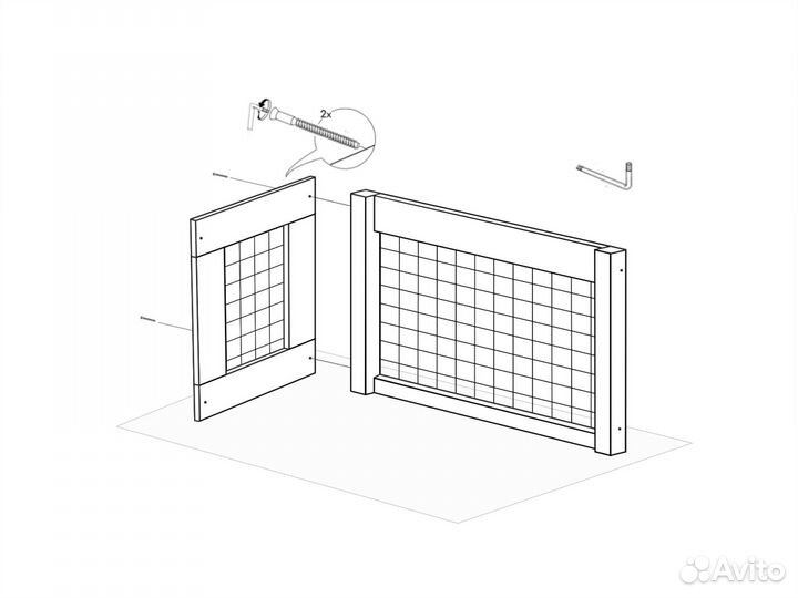 Домик для собаки Лежанка Вольер Клетка в квартиру