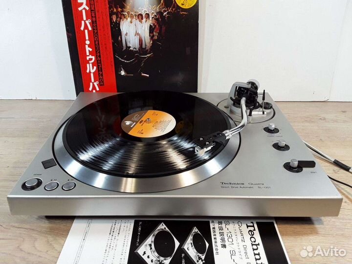 Проигрыватель винила Technics SL-1301.Made inJapan