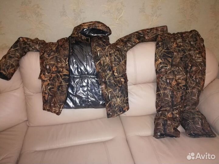 Костюм рыбака, охотника теплый