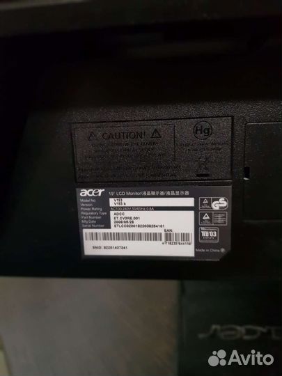 Монитор Acer V193b