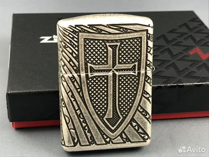 Зажигалка Zippo Armor - Saint Michael