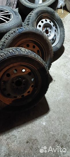 Зимние колеса r14 бу