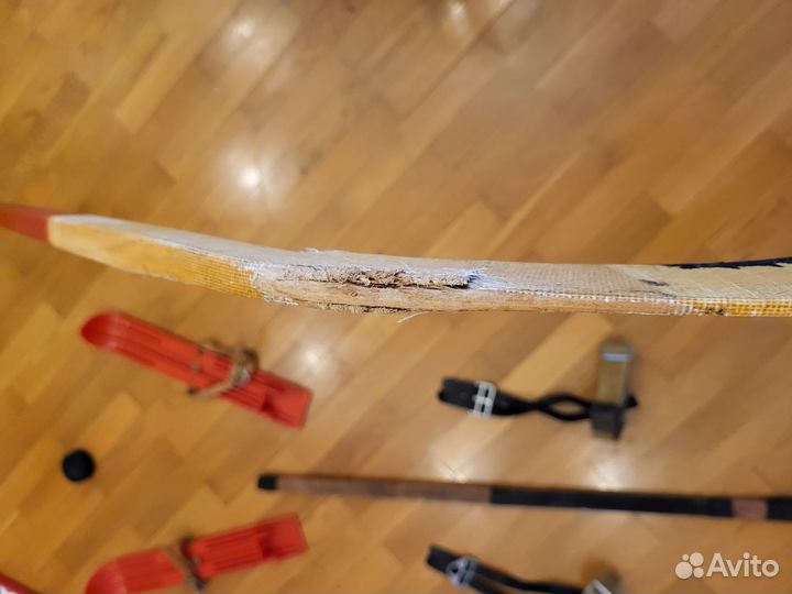 Клюшка хоккейная лыжи шайба санки СССР