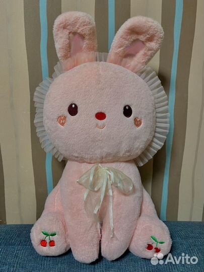 Корейский розовый зайчик игрушка