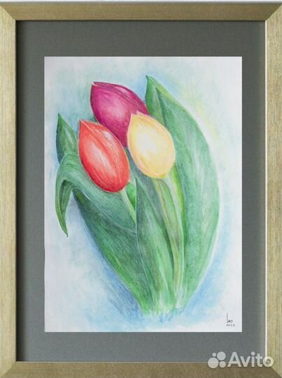 Картина Тюльпаны