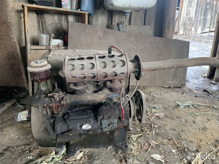 2х цилиндровый двигатель