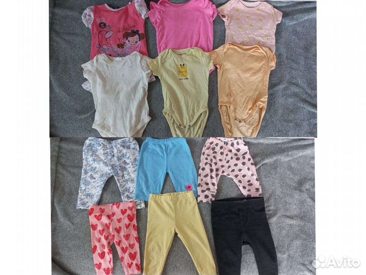 Вещи пакетом на девочку