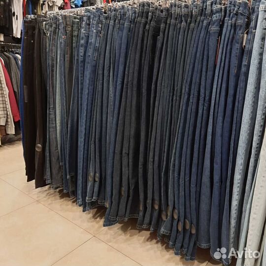 Сток мужская новая одежда куртки джинсы водолазки