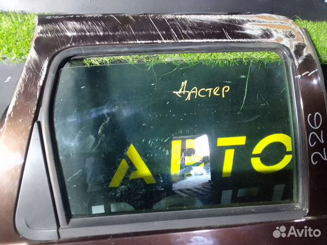 Стекло двери задней правой Renault Duster