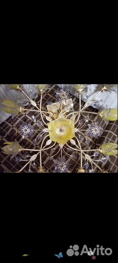 Люстра хрустальная