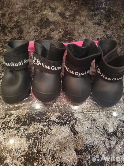 Сапожки резиновые для собак