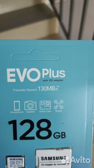 Карта памяти micro sd 128 samsung