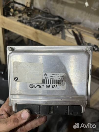 Эбу блок управления двигателем bmw x5 e53 4.4
