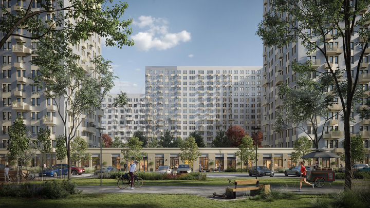 1-к. квартира, 34,5 м², 12/17 эт.