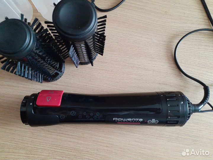 Фен щетка rowenta elite с вращающейся насадкой