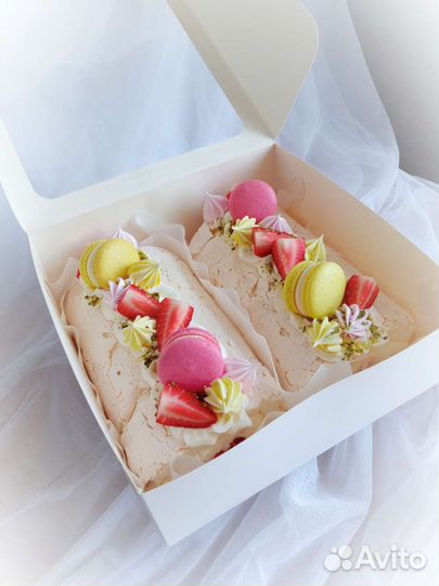 Меренговый рулет