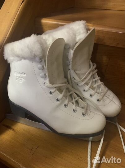 Коньки детскиедля девочки 34 размер