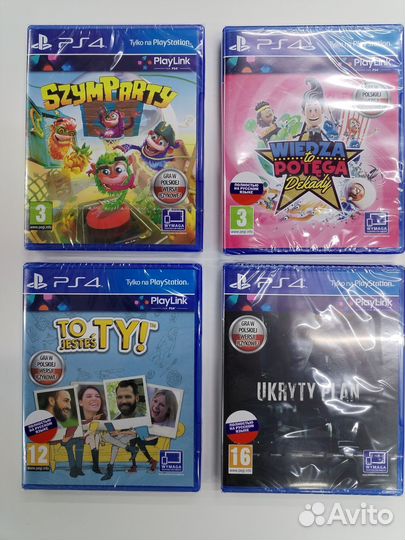 Игры PlayLink PS4