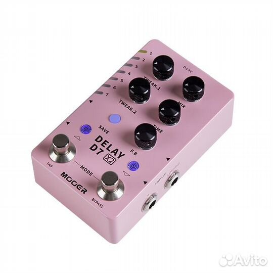 Mooer D7 X2 Delay & Looper (Новый)