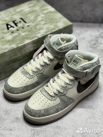 Кроссовки Nike Air Force 1 High зимние (Арт.51515)