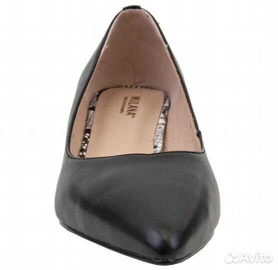Женские туфли, натуральная кожа, цвет черный, 36