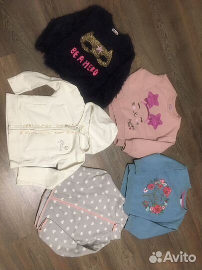 Пакет вещей на девочку 116 р