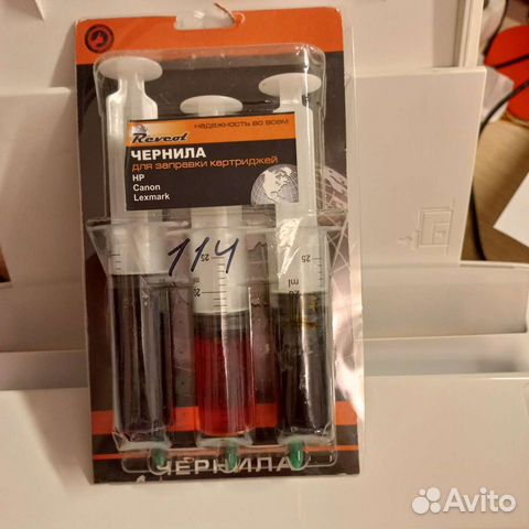 Чернила для заправки струйных картриджей