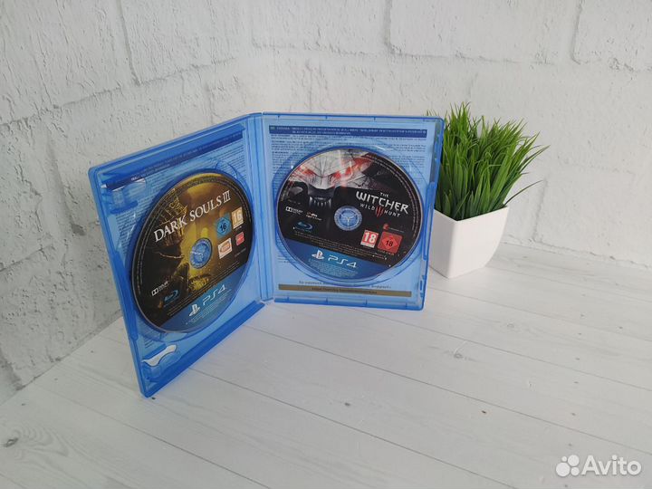 Ведьмак 3 Дикая Охота, Dark Souls 3 для PS4/PS5