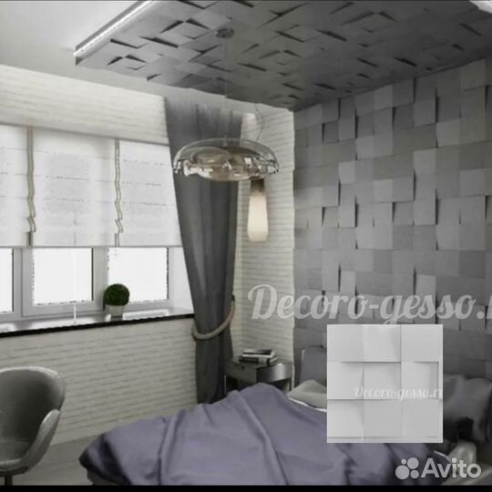 3D гипсовые панели